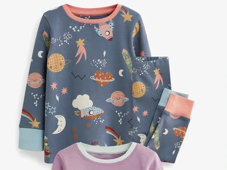 2-Piece Cotton Pajama Set