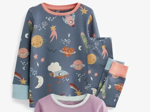 2-Piece Cotton Pajama Set