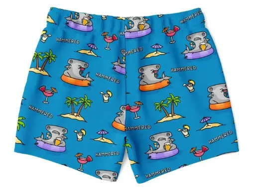 Swim Trunks with Mesh Lining