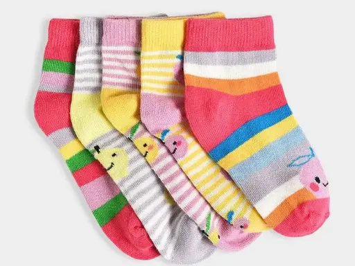 5-Pack Ankle Socks