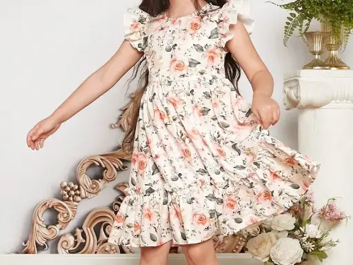 Tiered Ruffle Dress